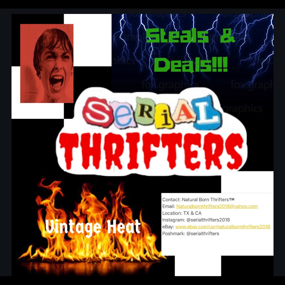 Vintage clothes, shoes, accessories and more!